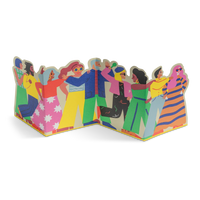 Conga Line | Naomi Wilkinson | Fold Out Concertina Card